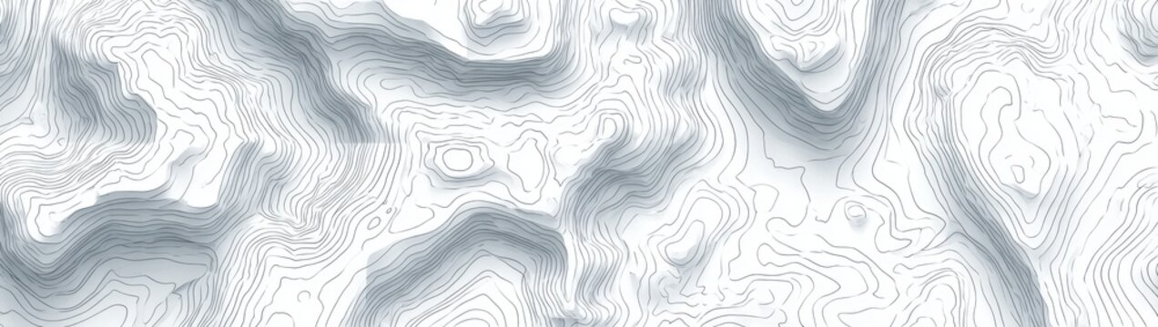 Abstract topographic map contour line pattern in light blue and white aesthetic with topography abstract elevation cartography geographic geography navigation landscape minimalist