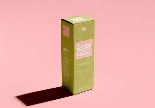 Skincare Box Mockup
