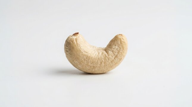 Cashew Nuts Isolated on White Background