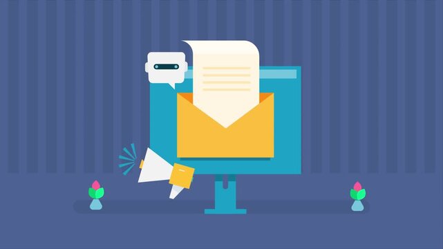 Email marketing automation powered by artificial intelligence delivers promotional email, newsletter based on audience segmentation and send reply messages to customers.