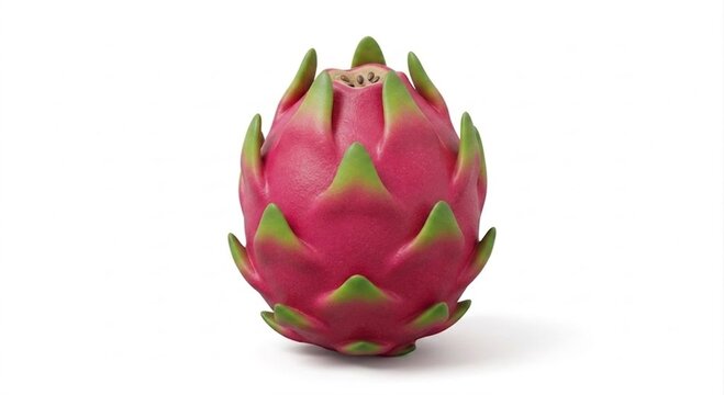dragon fruit isolated on white background