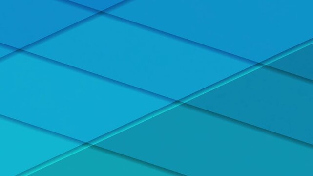 Abstract Blue Geometric Layered Surface 4K