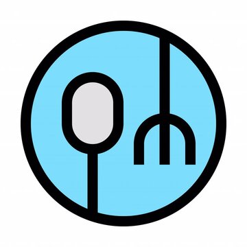 Plate Color style, animation icon for social media, presentations, videos, websites, etc. No background, Alpha channel.	
