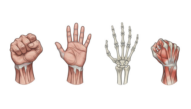 Anatomy of the Human Hand and Wrist