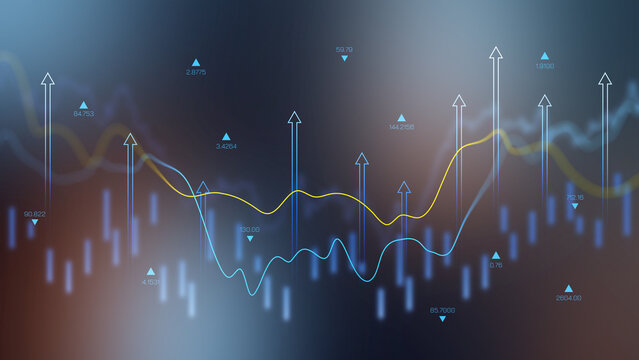 Data showing dollar currency fluctuations in financial market analysis