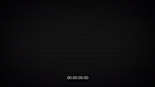 Dark CRT scan line horizontal loop VHS with time code recording overlay on background. suitable for old screen displays, video editing, CRT effects and old film texture. Asset 4K animated visuals