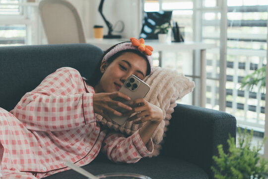 Woman enjoying life at home, promoting healthy eating, wellness, and a balanced lifestyle. Concept of natural nutrition, mindfulness, and modern healthy living.