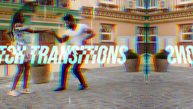Vintage Glitch Transitions