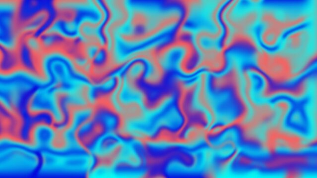 Vibrant Neon Abstract Liquid Background