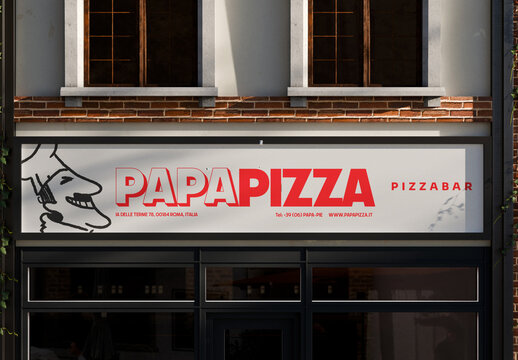 Storefront Banner Mockup