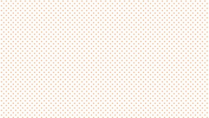 Minimalist peach polka dot pattern featuring soft round circles evenly spaced across clean white background for modern aesthetic graphic design © Harsh