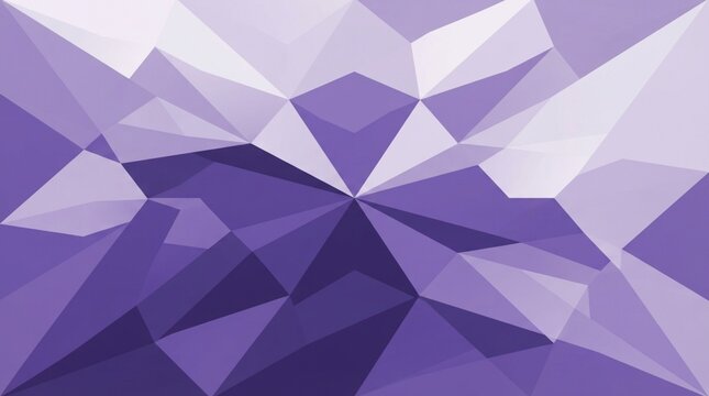 Abstract geometric background, vector illustration of purple polygonal shapes, low poly pattern, futuristic modern graphic wallpaper design