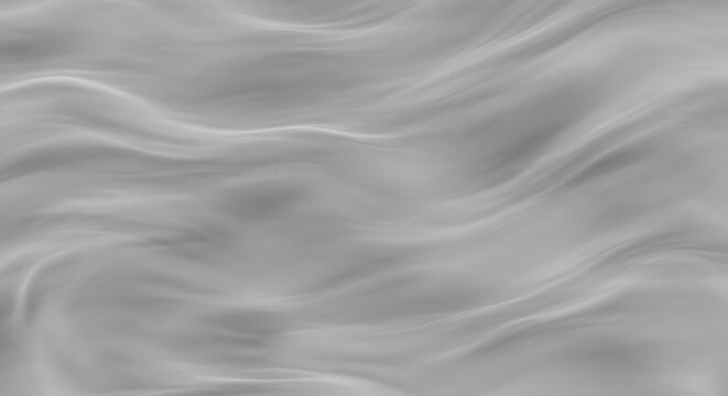 Abstract grey silk fabric wave texture