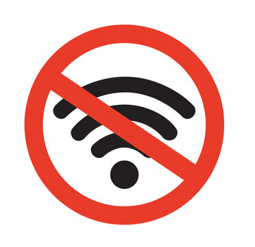 No Wi-Fi Sign Icon