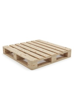 Empty Wooden Pallet for Global Shipping and Warehousing Needs
