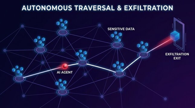 Advanced enterprise Ai agent traversing network graph driving digital transformation and high speed computing infrastructure