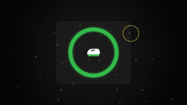 Step Count Achievement UI Animation with Daily Walking Goals and Fitness Progress