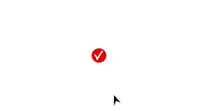 animated social media follow button interaction with checkmark and burst effect.