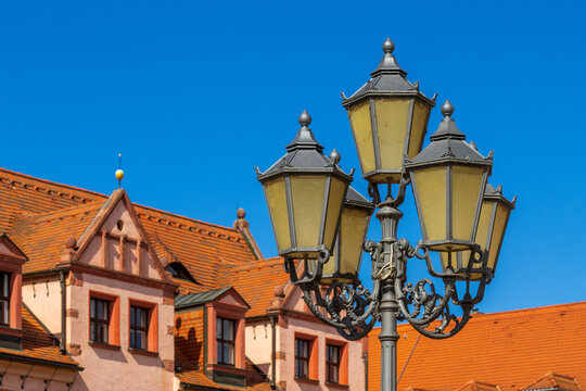 Strassenlaterne in Grimma