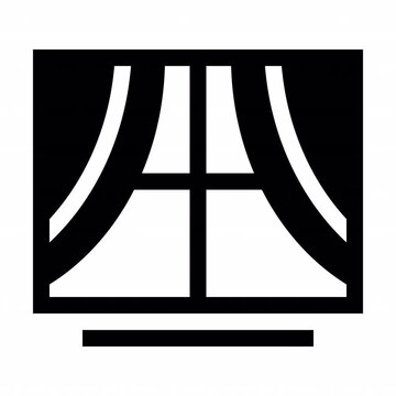 Window Filled style, animation icon for social media, presentations, videos, websites, etc. No background, Alpha channel.	