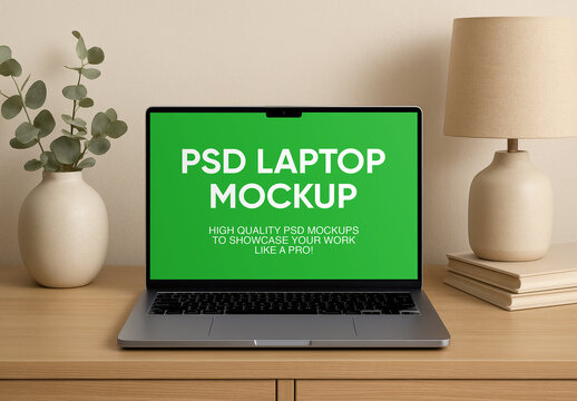 Laptop Display Mockup