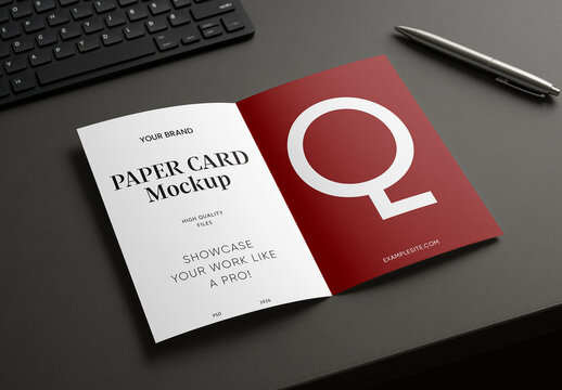 Fold Brochure Mockup