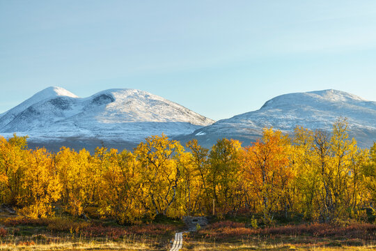Abisko national park in september