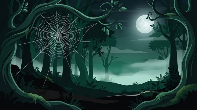design with pumpkins and leaves on dark background.jpe