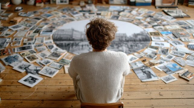 Introspection concept representing quiet self reflection, personal insight and emotional understanding.