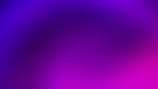 Vivid neon magenta pink and royal purple gradient background loop featuring smooth glowing wave light Perfect for stylish video intros and creative overlays