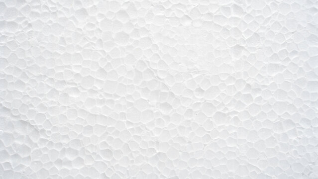 White styrofoam texture abstract background high key macro detail full frame copy space