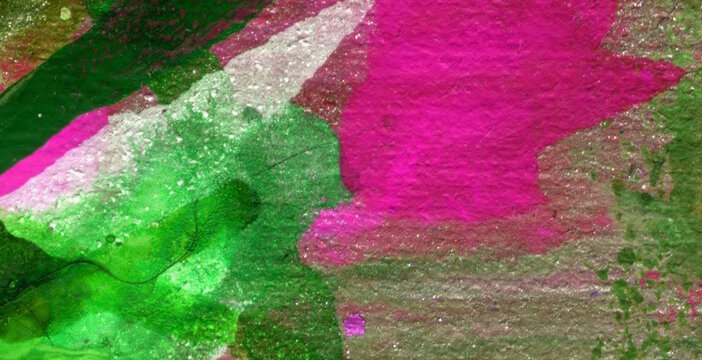 Artistic Background of Aquatic Grunge and Flow
