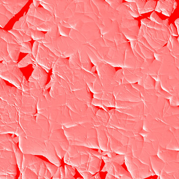 Red cracked brush texture background