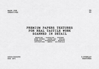 Premium Paper Textures For Poster And Print Design