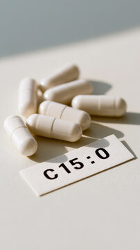 C15:0 Longevity Supplements Pentadecanoic Acid Capsules for Modern Longevity Nutrition