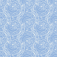 Obraz premium Seamless light blue abstract pattern circular 