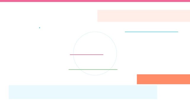 Clean corporate lower thirds with minimalist geometric elements