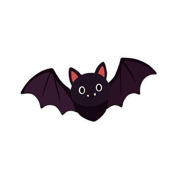 halloween bat with a bat