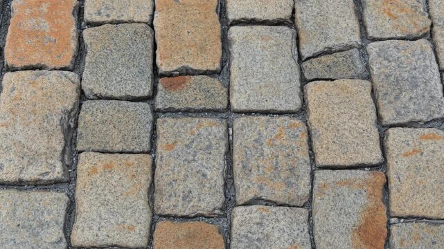 Granite pavement texture background