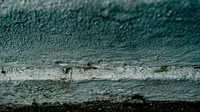 Grungy concrete texture with moss detail