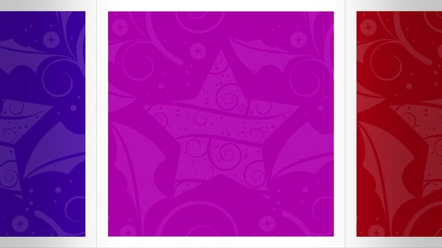 Set of 12 Advent 3D Box Reveals to Green Screen. Twelve Christmas themed illustrated 3D window reveals to chroma-key green. For festive advent countdown reveals.