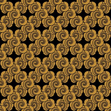 seamless thai art pattern