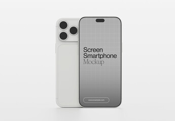 Smartphone Screen Mockup