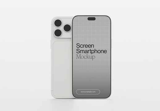Smartphone Screen Mockup