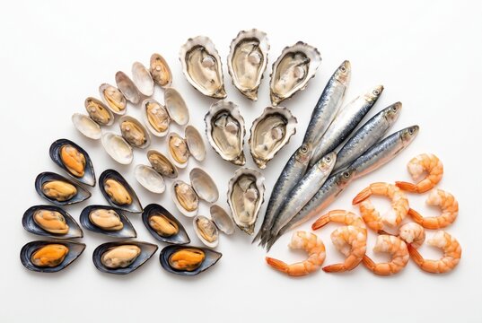 Zinc rich seafood