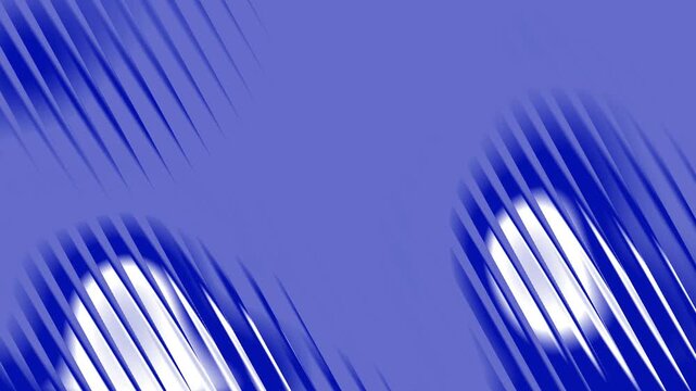 Abstract blue white diagonal line motion background loop. Soft glowing light dynamic wave pattern animation. Modern tech corporate video backdrop design.