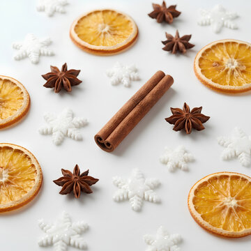 winter decoration background