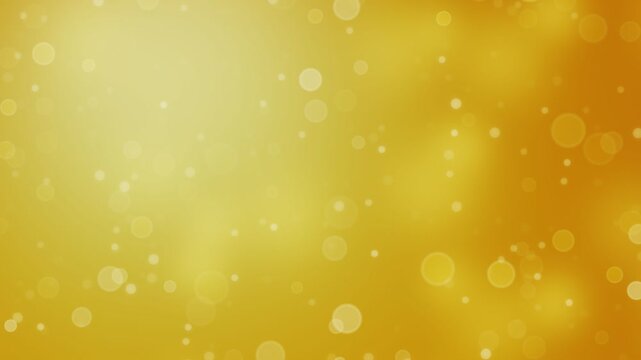 Radiant golden bokeh lights symbolizing divine presence and spirit. 4K Video
