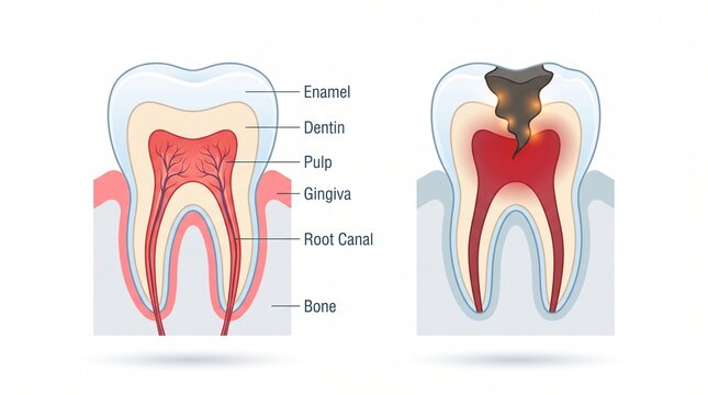 human tooth anatomy