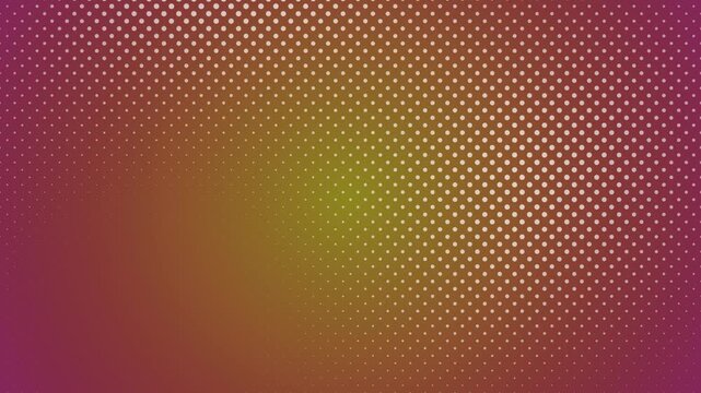 Abstract background with colorful gradient and halftone dot pattern texture in red and yellow hues for modern graphic design and digital art projects